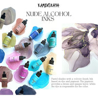 Sada lihových inkoustů NUDE KAMENSKAYA 16 x 15 ml