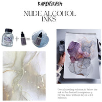 Sada lihových inkoustů NUDE KAMENSKAYA 16 x 15 ml