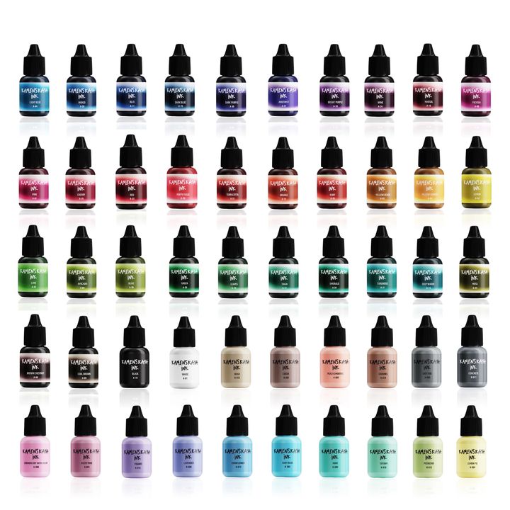 Sada lihových inkoustů KAMENSKAYA MINI 50 x 5 ml