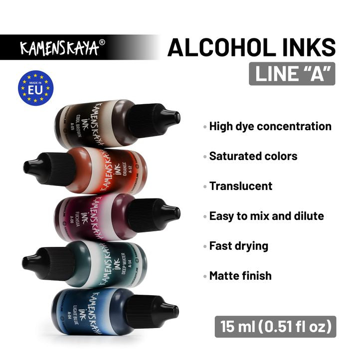 Alkoholový inkoust KAMENSKAYA A-LINE 15ml