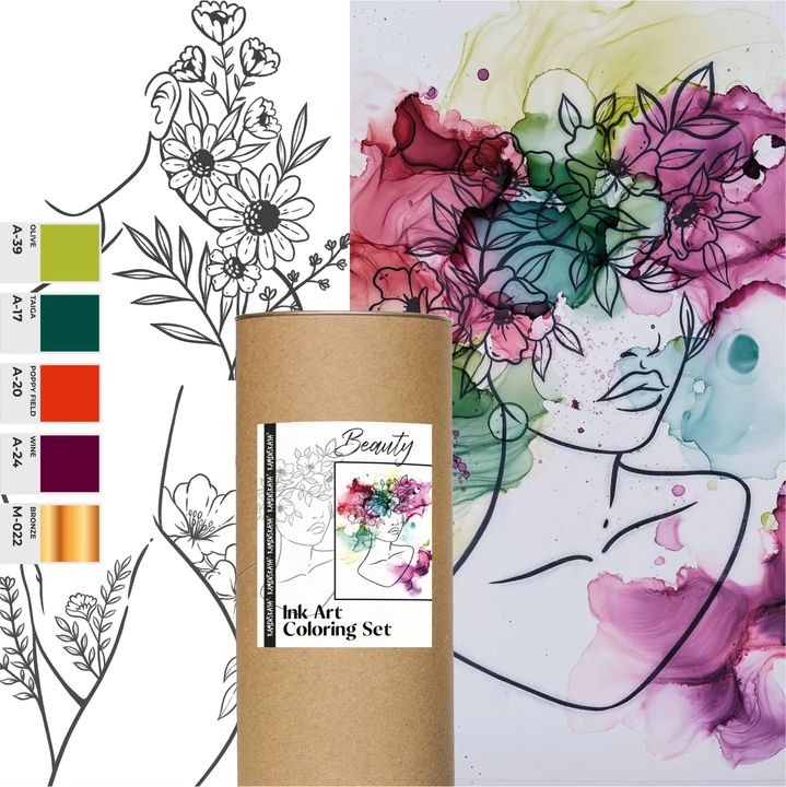 Sada inkoustů KAMENSKAYA 'BEAUTY'