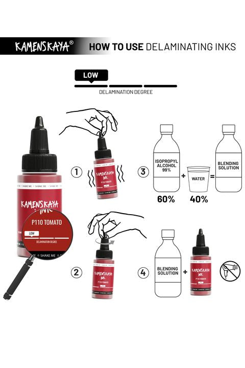 Alkoholový inkoust KAMENSKAYA DELAMINATING 30ml
