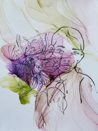 Inkoustová sada KAMENSKAYA 'GIRLS AND FLOWERS'