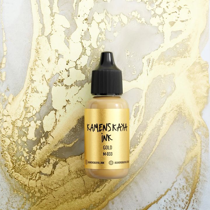 Metalický alkoholový inkoust KAMENSKAYA 15ml
