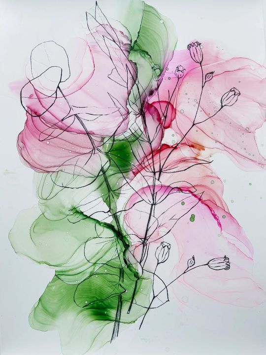 Sada inkoustů KAMENSKAYA 'SUMMER FLOWERS'