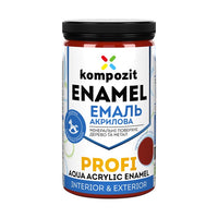 Akrylátový smalt  KOMPOZIT PROFI Gloss 0,3 l – Červená