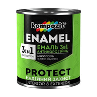 Antikorozní smalt 3 v 1  KOMPOZIT PROTECT 0,65 kg