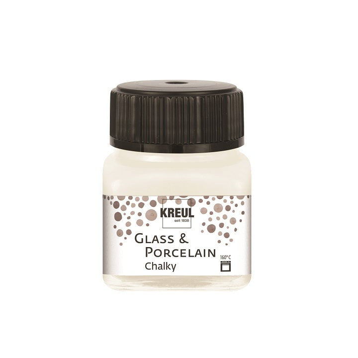 Křídové barvy na sklo a porcelán Kreul 20 ml