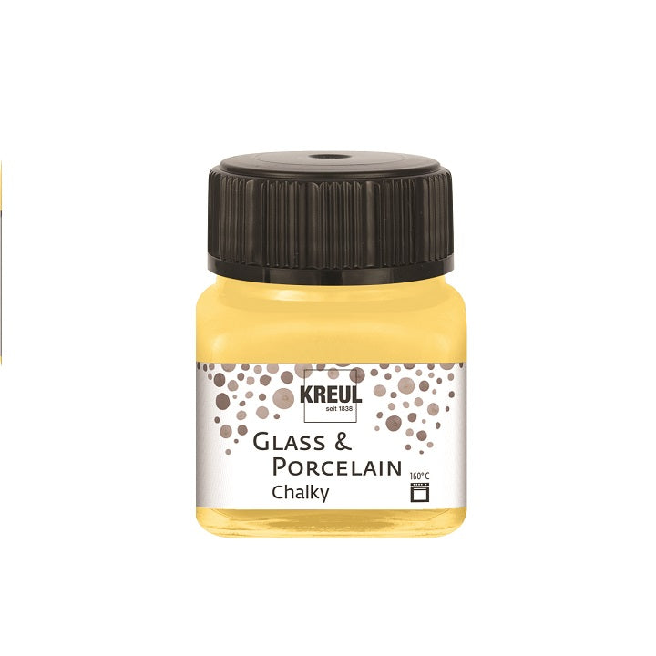 Křídové barvy na sklo a porcelán Kreul 20 ml