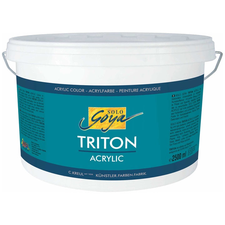 Akrylová barva Solo Goya TRITON 2500 ml – 01 - Genuine žluté světlo