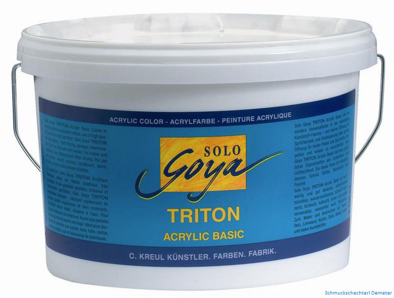 Akrylová barva Solo Goya TRITON 2500 ml – Black