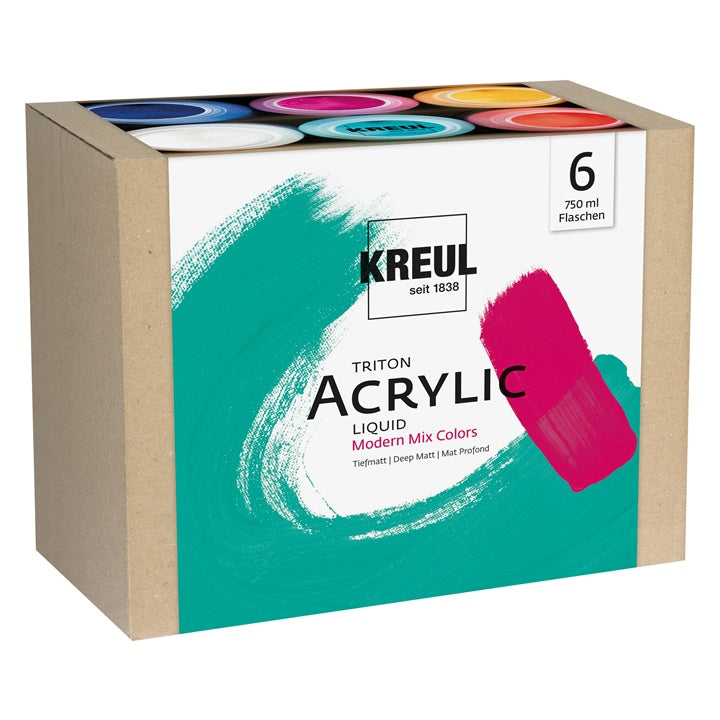 Sada akrylových barev KREUL Triton