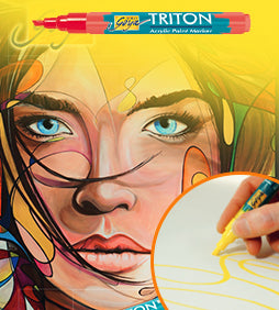 SOLO GOYA TRITON Akrylová fixa 1 - 4 mm