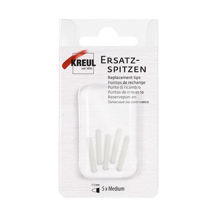 Náhradní hroty do popisovačů KREUL / medium 1-3 mm