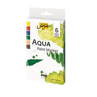 Sada akvarelových popisovačů Aqua Solo Goya Warm Colors / 6 ks