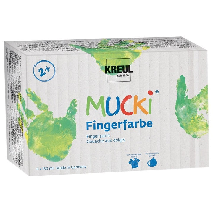 Zářivé prstové barvy MUCKI - KREUL