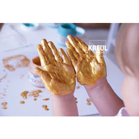 Zářící dětské prstové barvy MUCKI / sada 6 x 150 ml