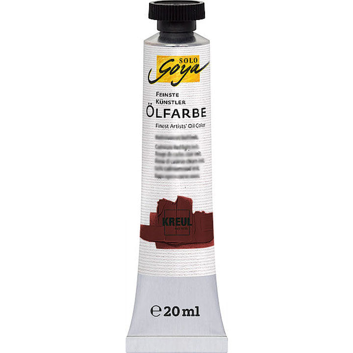 Olejová barva Finest Artists Solo Goya 20 ml – Burnt Sienna