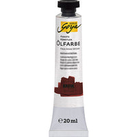 Olejová barva Finest Artists Solo Goya 20 ml – Burnt Sienna