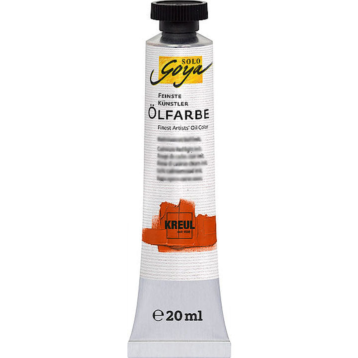 Olejová barva Finest Artists Solo Goya 20 ml – Cadmium Orange Imit.