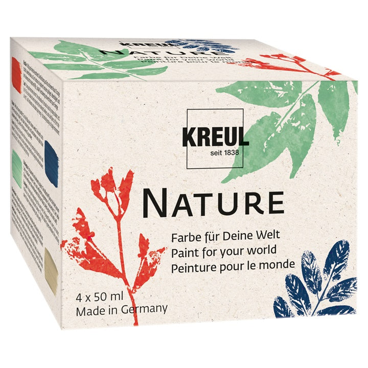 Sada přírodních ekologických barev NATURE KREUL / 4 ks