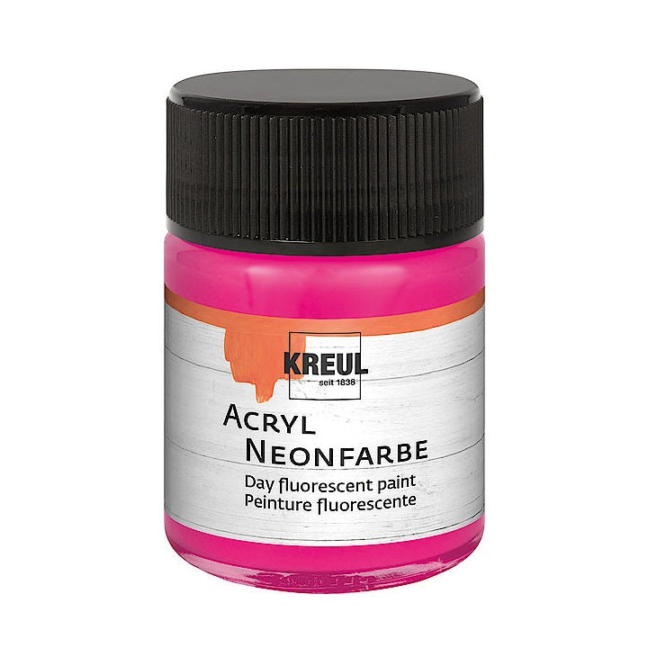 Akrylové barvy KREUL FLUORESCENT 50 ml