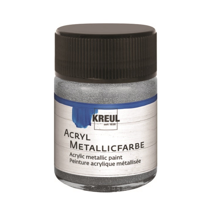 Akrylové barvy KREUL METALLIC 50 ml