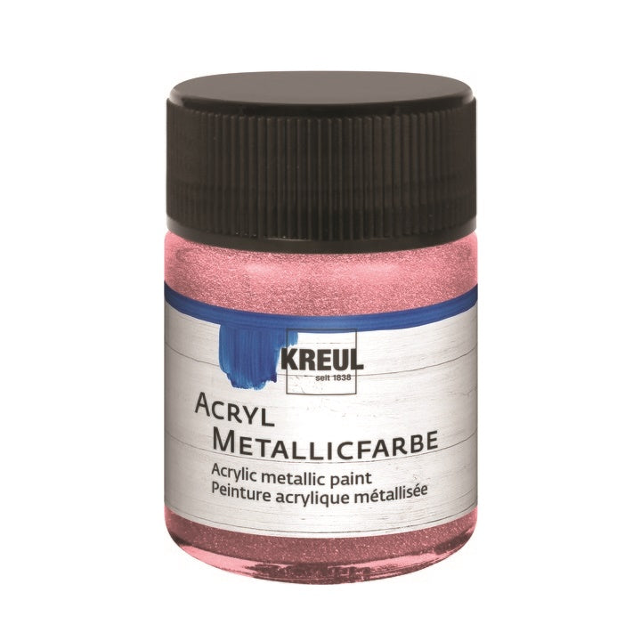 Akrylové barvy KREUL METALLIC 50 ml