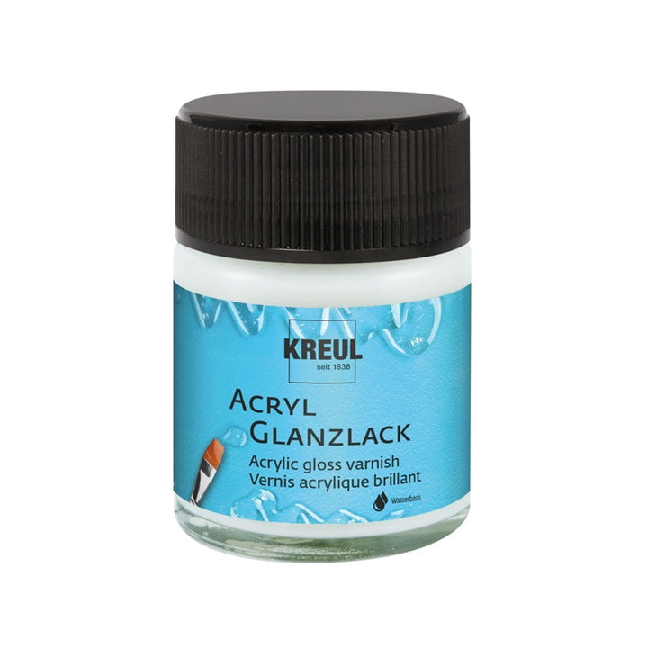 Lesklý akrylový lak 50/275 ml na vodní bázi Hobby Line
