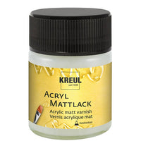 Matný akrylový lak 50/250 ml na bázi syntetické pryskyřice Hobby Line