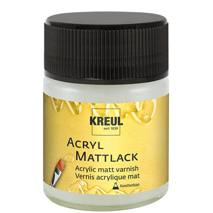 Matný akrylový lak 50/250 ml na bázi syntetické pryskyřice Hobby Line