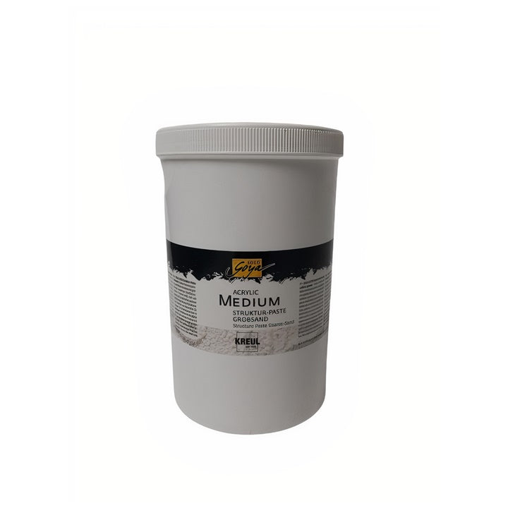 Strukturovací pasta Kreul Solo Goya hrubý písek 1000 ml