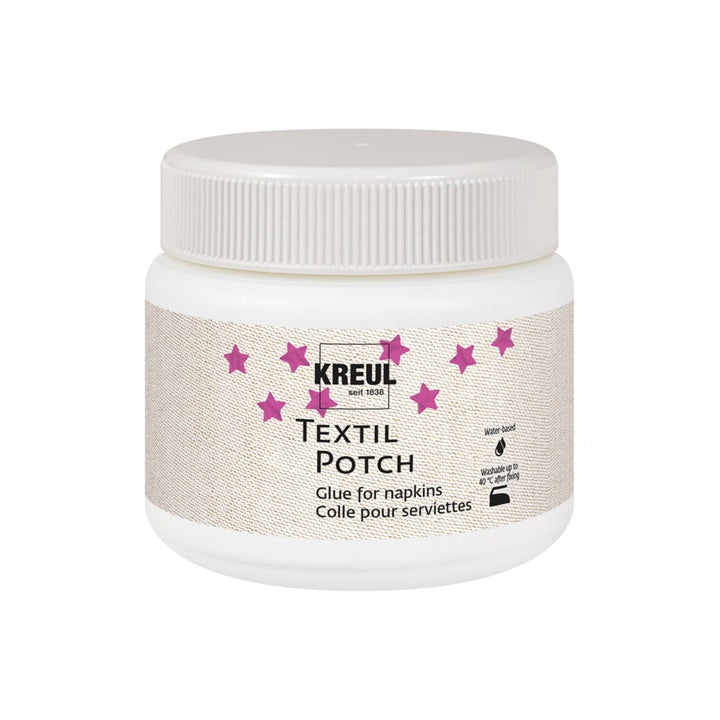 Lepidlo na ubrouskovou techniku TEXTIL POTCH - 150 ml / 250 ml