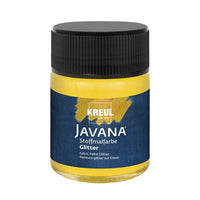 Barva na textil JAVANA třpytivá 50 ml – Gold