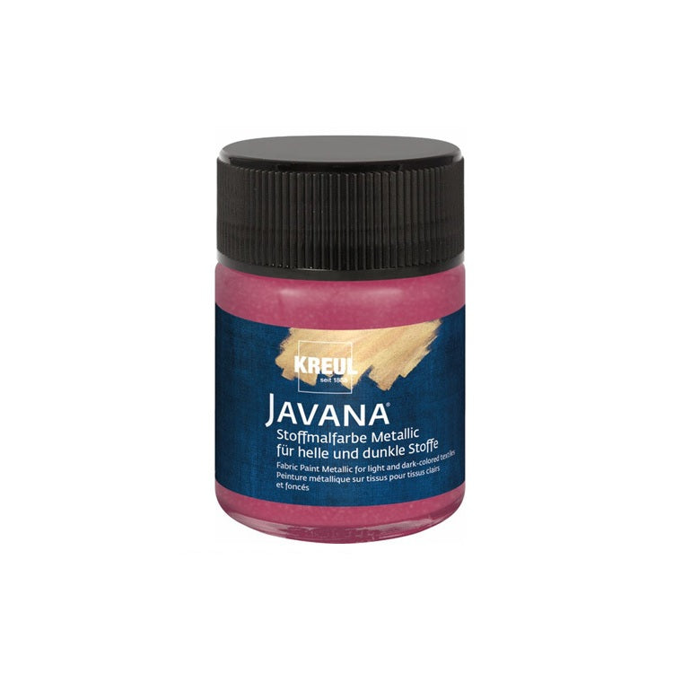 Javana barva na textil metalická 50 ml