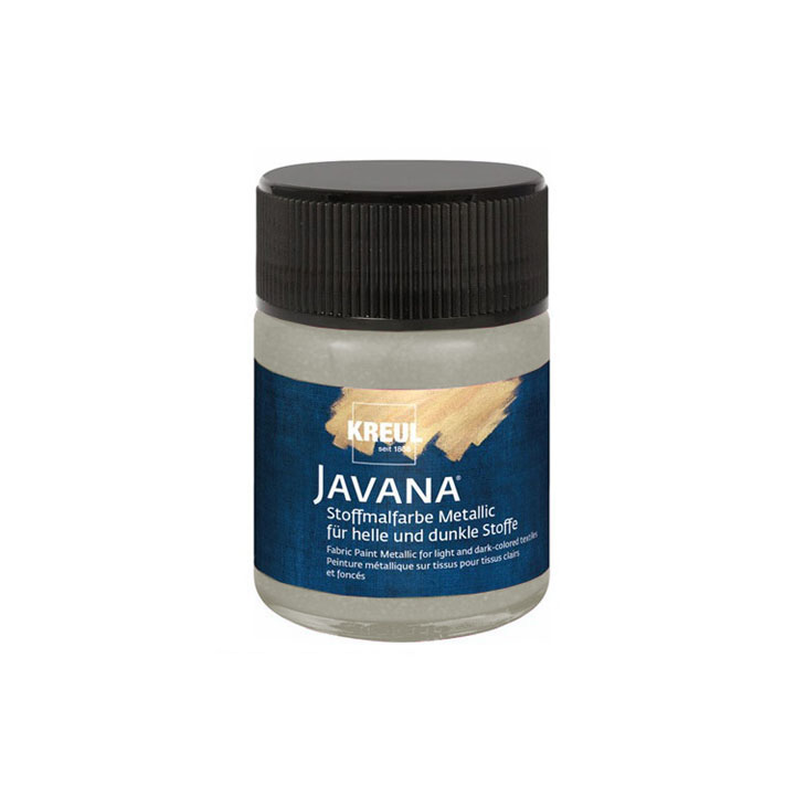 Javana barva na textil metalická 50 ml
