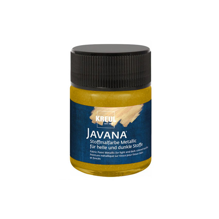 Javana barva na textil metalická 50 ml