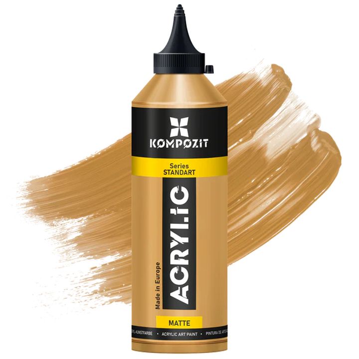 Metalická akrylová barva STANDART Kompozit 500 ml