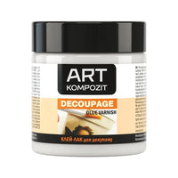 Matt Decoupage Lepidlo a Lak Kompozit