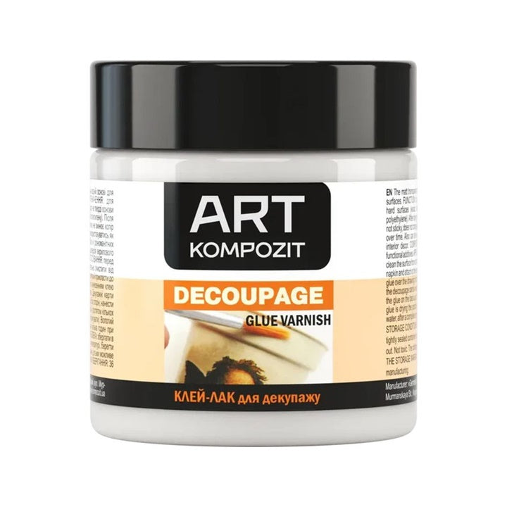 Matt Decoupage Lepidlo a Lak Kompozit
