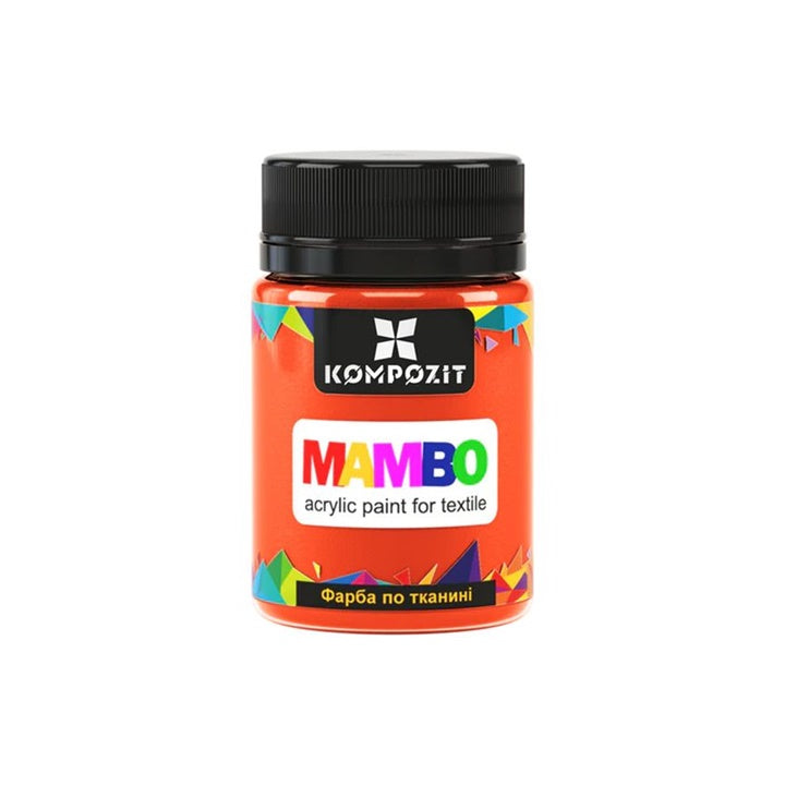 MAMBO Fluorescenční barva na textil a kůži 50 ml
