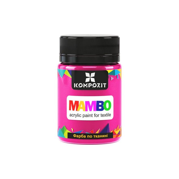 MAMBO Fluorescenční barva na textil a kůži 50 ml