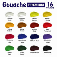 Prémiová ART Kompozit Gouache Paint Set