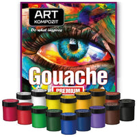 Prémiová ART Kompozit Gouache Paint Set