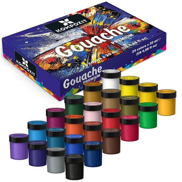 Prémiová ART Kompozit Gouache Paint Set