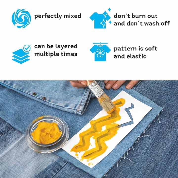 Kompozit sada barev na textil a kůži MAMBO