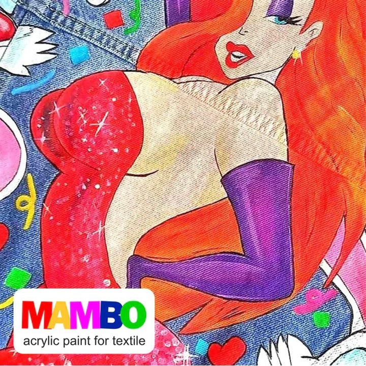Kompozit sada barev na textil a kůži MAMBO