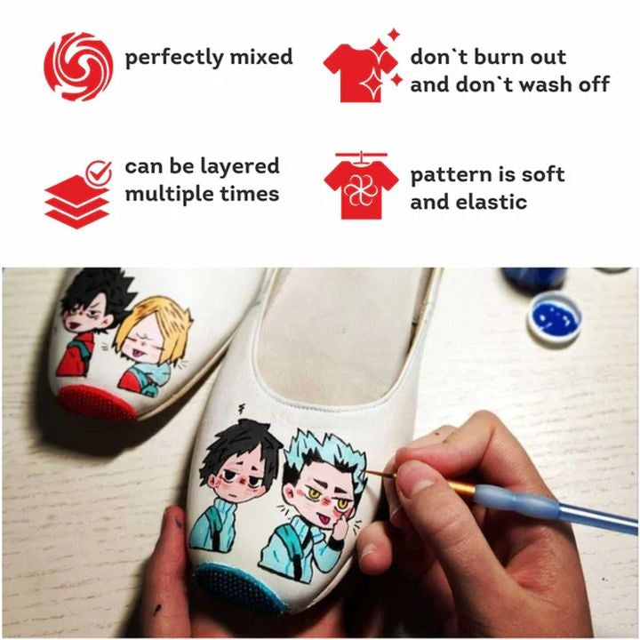 Kompozit sada barev MAMBO na textil a kůži