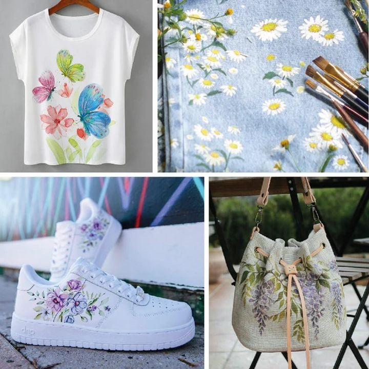 Sada pastelových barev na textil a kůži MAMBO