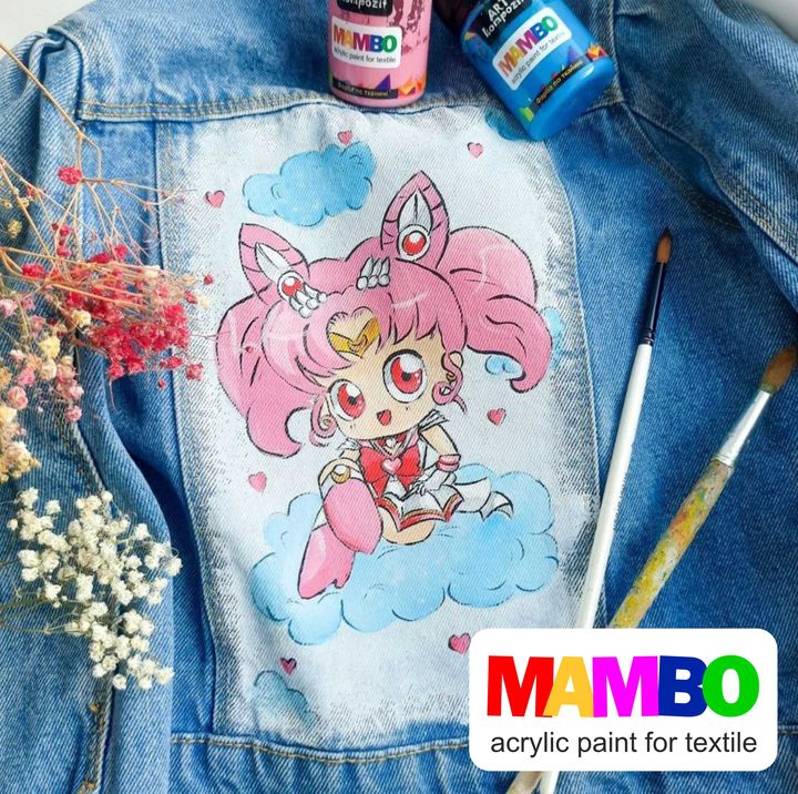 MAMBO metalická barva na textil a kůži 20 ml